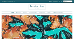 Desktop Screenshot of jessicaannart.com